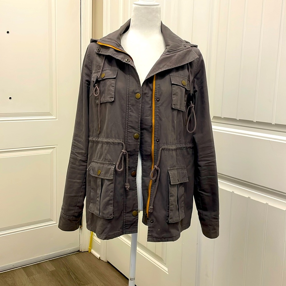 Chaplin Lined Hooded (removable) Anorak Jacket